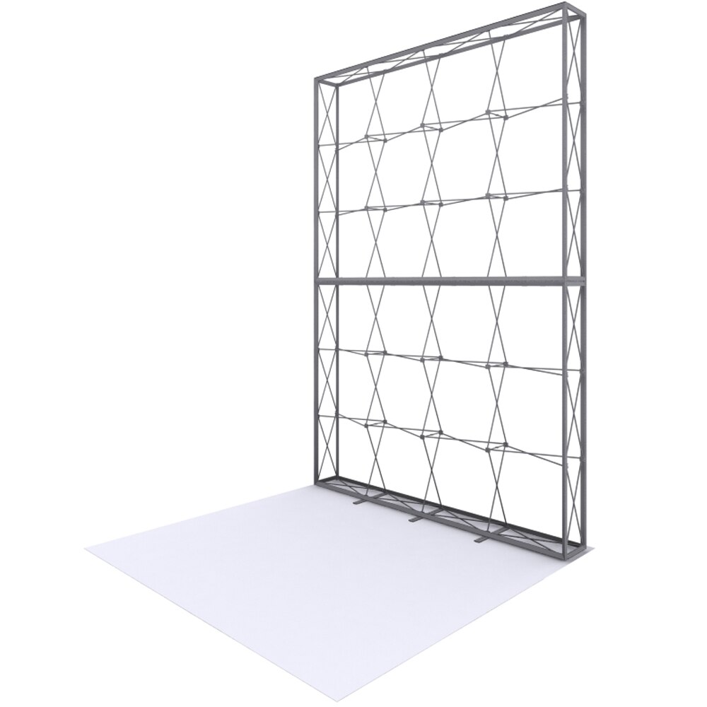 15 ft. Stacked Lumiere Light Wall® Configuration E Dual Edge Lights — Hardware Only